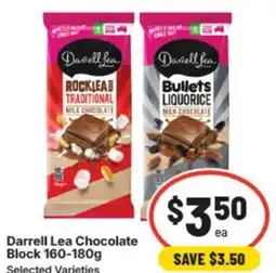 IGA Darrell lea chocolate block offer