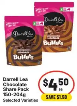 IGA Darrell lea chocolate offer