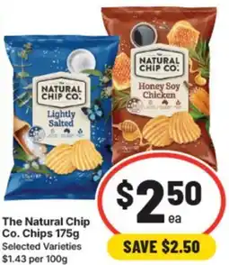 IGA The natural chip co. chips offer