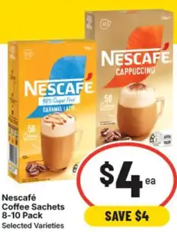 IGA Nescafé coffee sachets offer