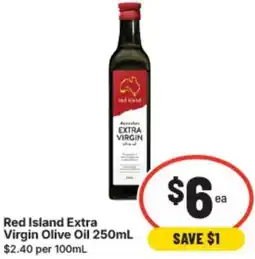 IGA Red island extra virgin olive oil offer