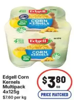 IGA Edgell corn kernels offer