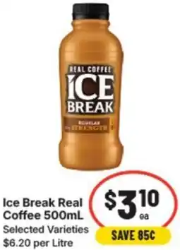 IGA Ice break real coffee offer