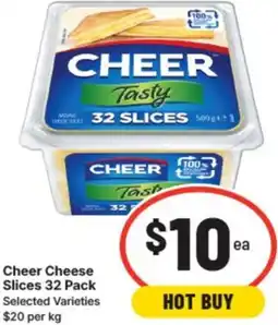 IGA Cheer cheese slices offer
