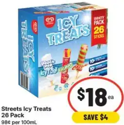 IGA Streets icy treats offer