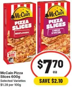 IGA Mccain pizza slices offer