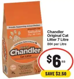 IGA Chandler original cat litter offer