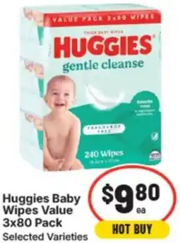 IGA Huggies baby wipes offer