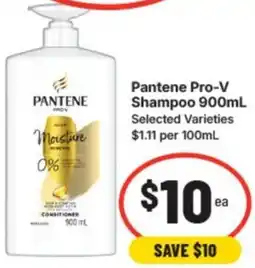 IGA Pantene Pro-V Shampoo offer