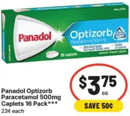 IGA Panadol optizorb paracetamol offer