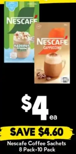 Drakes Nescafe coffee sachets offer