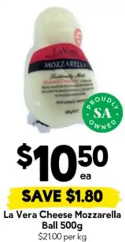 Drakes La vera cheese mozzarella ball offer