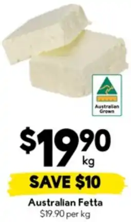 Drakes Australian fetta offer