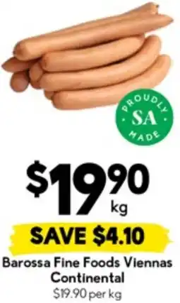 Drakes Barossa fine foods viennas continental offer