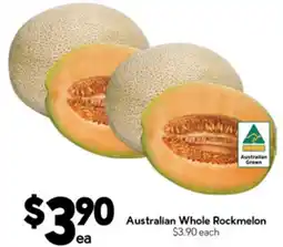 Drakes Australian whole rockmelon offer