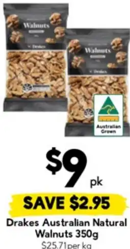 Drakes Drakes Australian Natural Walnuts offer