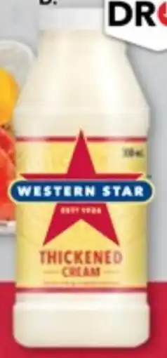 Drakes Western star cream thickened offer