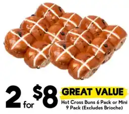 Drakes Hot cross buns offer