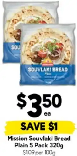 Drakes Mission souvlaki bread plain offer