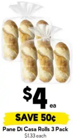 Drakes Pane di casa rolls offer