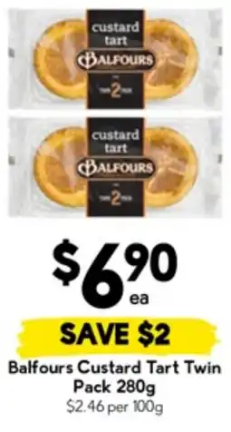 Drakes Balfours custard tart offer