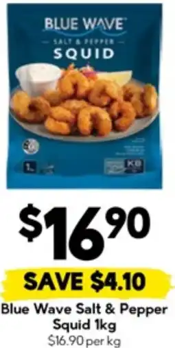 Drakes Blue wave salt & pepper squid offer