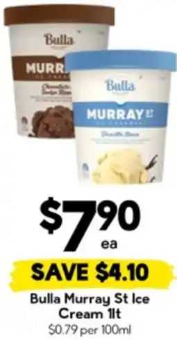 Drakes Bulla murray st ice cream offer