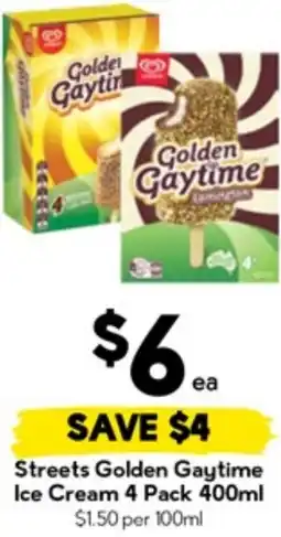 Drakes Streets golden gaytime ice cream offer