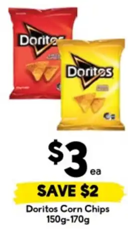 Drakes Doritos corn chips offer