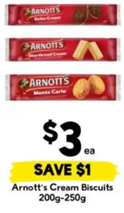 Drakes Arnott's Cream Biscuits offer