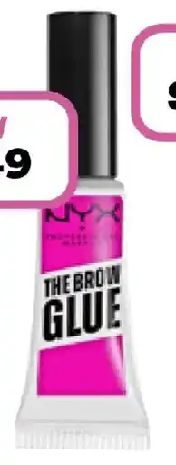 Priceline Nyx professional makeup brow glue stick clear offer