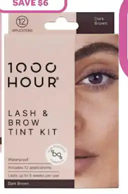 Priceline eyelash & brow dye kit dark brown offer