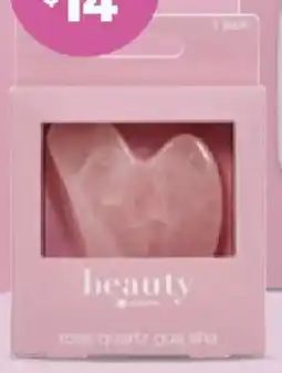 Priceline Rose quartz gua sha offer