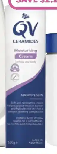 Priceline Ego qv ceramides cream offer