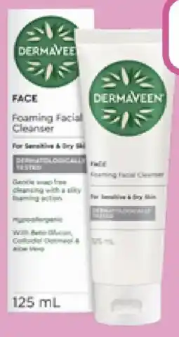 Priceline Dermaveen foaming facial cleanser offer