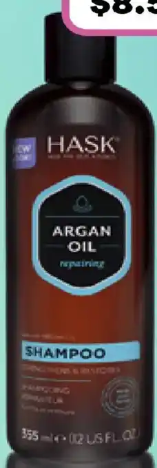 Priceline Hask argan oil repairing shampoo offer