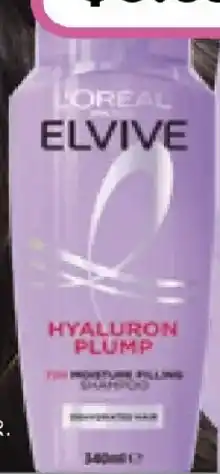 Priceline L'oréal paris elvive hyaluron pure shampoo offer