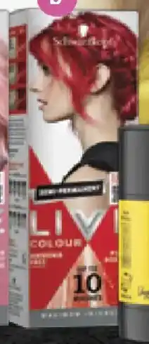 Priceline Schwarzkopf live colour ultra brights pillar box red offer