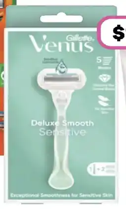 Priceline Gillette venus deluxe smooth sensitive razor offer