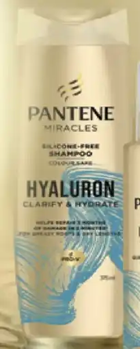 Priceline Pantene pro-v miracles silicone-free shampoo hyaluron clarify & hydrate offer