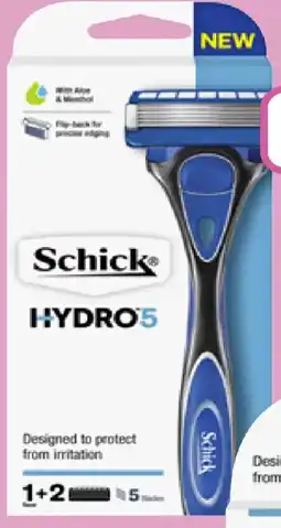 Priceline Schick hydro 5 razor offer