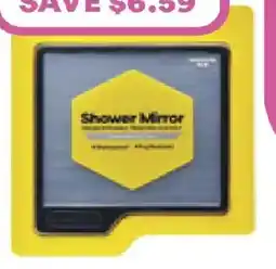 Priceline Tooletries the oliver shower mirror offer