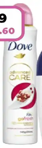 Priceline Dove advanced care 72h go fresh anti-perspirant pomegranate & lemon verbena offer