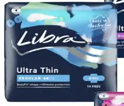 Priceline Libra ultra thins regular pads offer