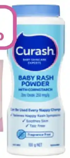 Priceline Curash baby rash powder with cornstarch offer