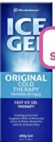 Priceline Ice gel original cold therapy offer