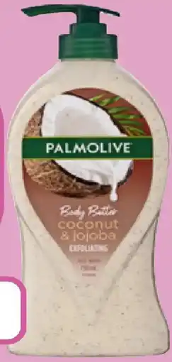 Priceline Palmolive body butter coconut & jojoba body wash offer