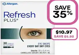 Priceline Refresh plus preservative offer