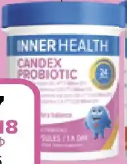 Priceline Inner health candex probiotic offer