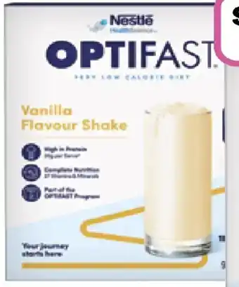 Priceline Optifast vlcd shake vanilla offer